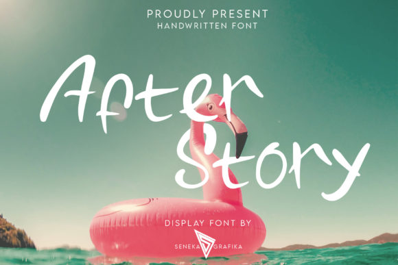 After Story: A Refined Script Font for Modern Web Design