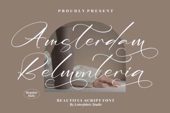 Amsterdam Belmonteria Font: A Handwritten Typeface for Campaign Creativity