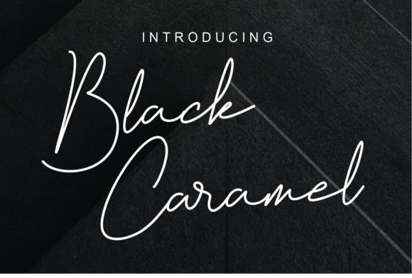 Black Caramel Typeface: A Designer’s Take on Elegance in Branding