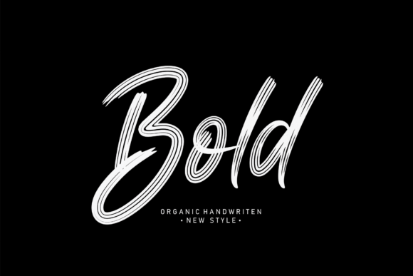 Bold: A Handwritten Typeface for Modern Digital Branding