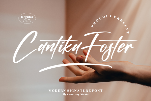 Cantika Foster: Elevating Digital Brand Identity with Graceful Typography