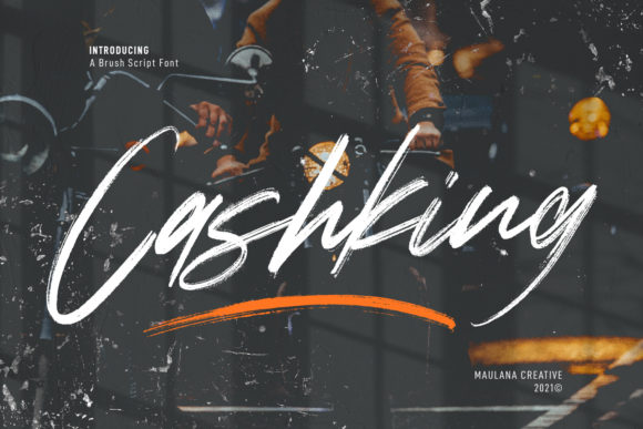 Cashking: A Stylish Handwritten Typeface for Craft Creators