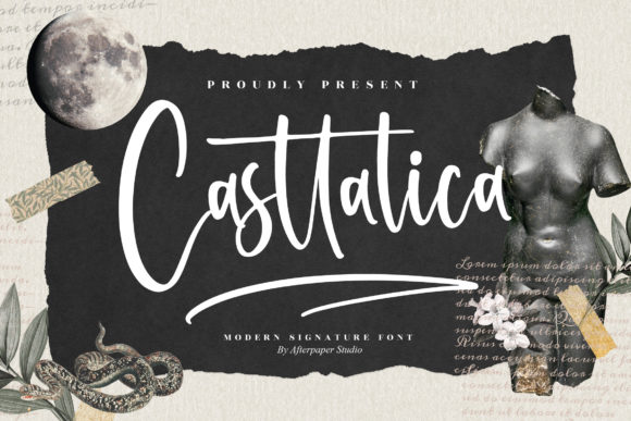 Casttalica: The Graceful Script Font for Scroll-Stopping Visuals