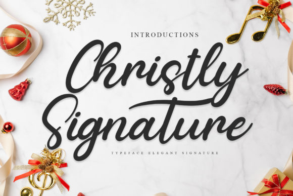 Christly Signature: A Font That Elevates Your Web Design