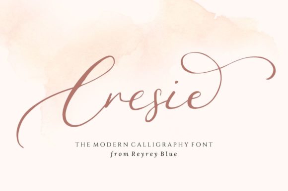 Cresie: A Handwritten Typeface That Elevates Campaign Design