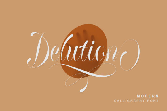Delution Font: A Modern Script for Polished Branding