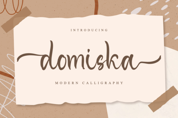 Domiska: The Modern Script Typeface for Scroll-Stopping Brand Content