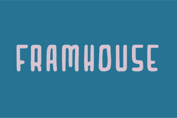 Framhouse: A Script Font with Personality for Creative Projects