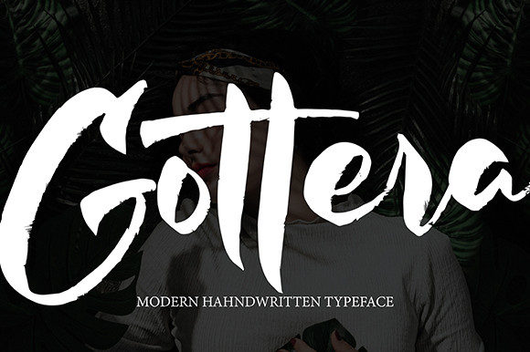 Gottera Font: Elevate Your Brand Identity with Modern Handwritten Typography