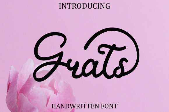 Grats: The Handwritten Typeface for Scroll-Stopping Social Campaigns