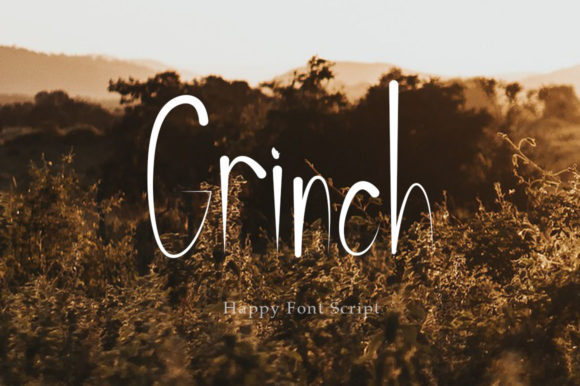 Grinch Typeface: Elevating Handmade Labels and Shop Branding