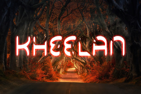 Kheelan: A Bold Display Typeface for Marketers