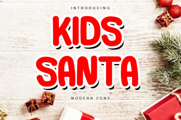 Kids Santa: The Handwritten Font for Authentic Brand Identity
