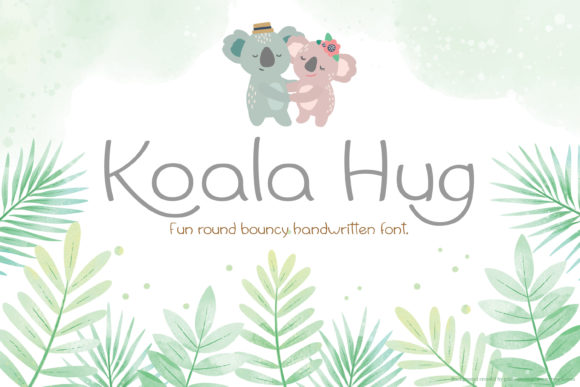 Koala Hug Typeface Review: A Bouncy Script for Modern Campaigns