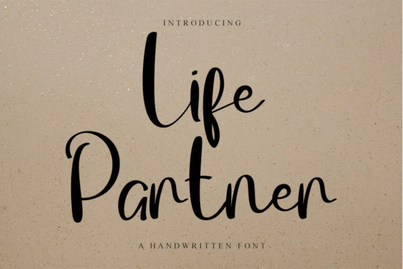 Life Partner: A Beautiful Typeface for Building Better Branding
