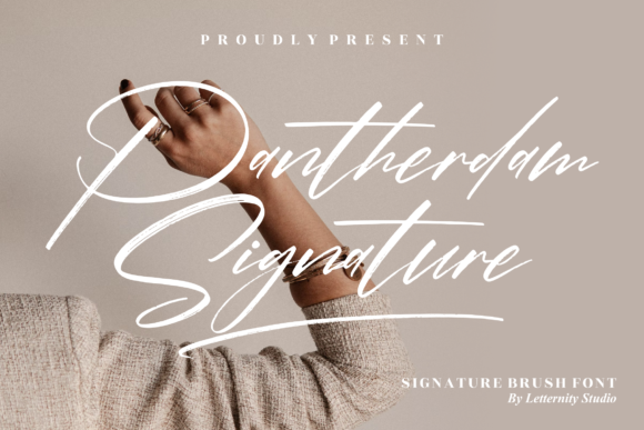 Pantherdam Signature: A Luxurious Typeface for Marketers