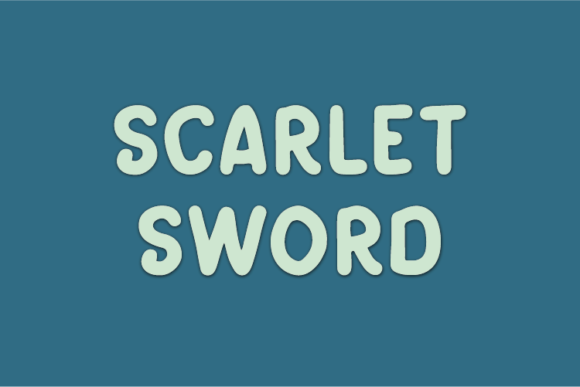 Scarlet Sword Typeface Review for Digital Branding