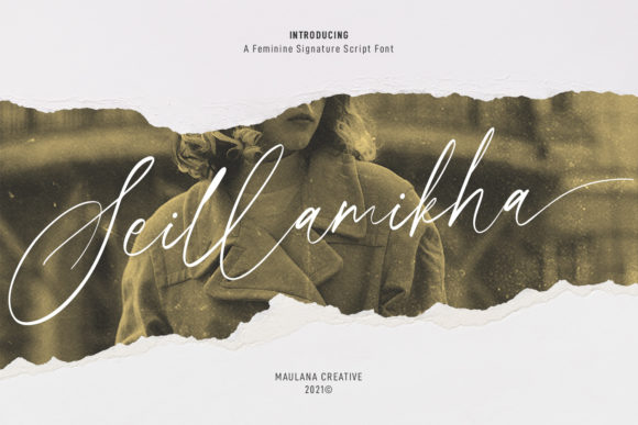 Seillamikha: The Script Typeface for Modern Web Design