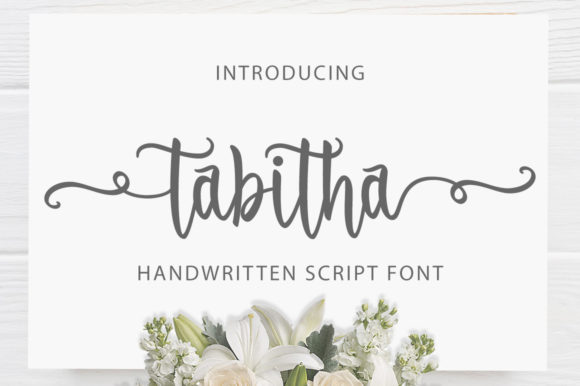 Tabitha: A Handwritten Typeface for Editorial Grace